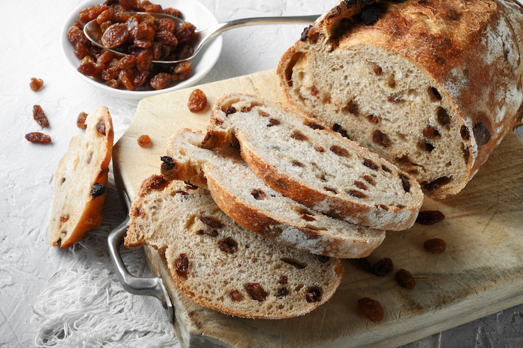 Recipe: Honey Whole Wheat Cinnamon Raisin Bread