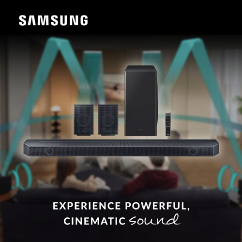 Outdoor Entertaining with Samsung’s 9.1.4ch Soundbar 
