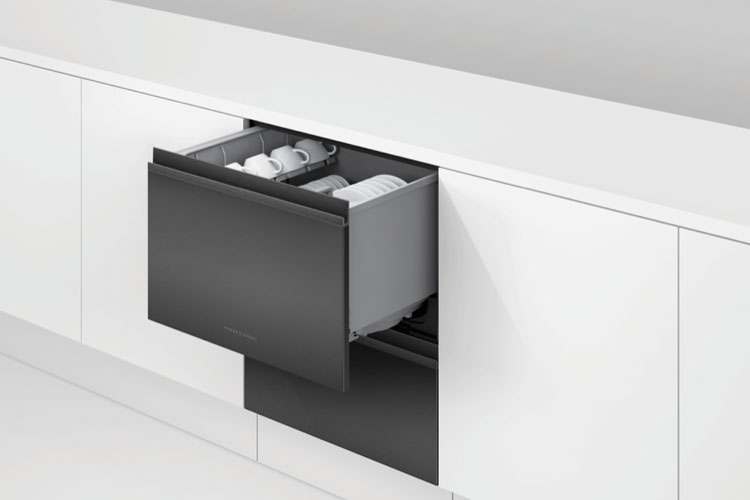 Fisher & Paykel’s 60cm Built-under Double DishDrawer