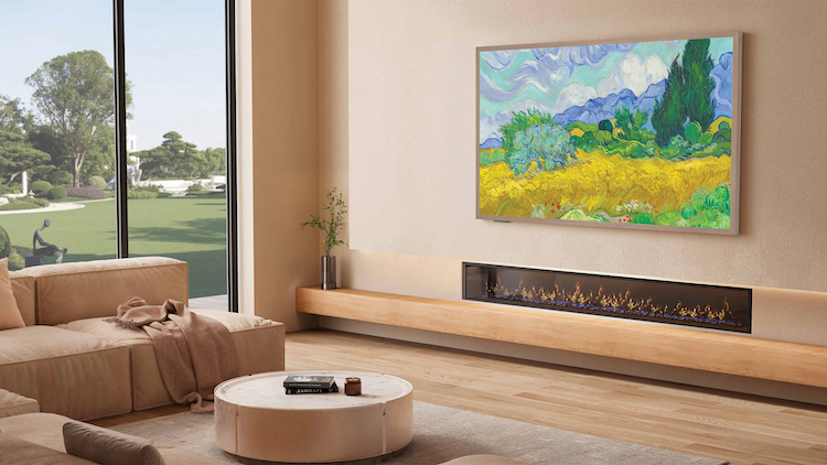Hisense’s 55" 4K Ultra HD Smart QLED Canvas TV
