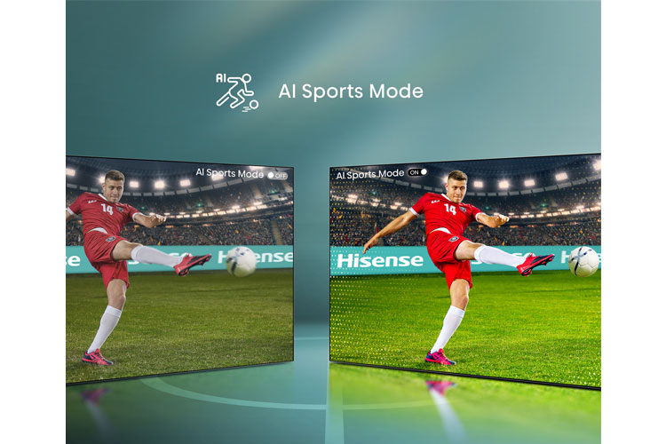 Intelligent AI processing in Hisense’s TVs 