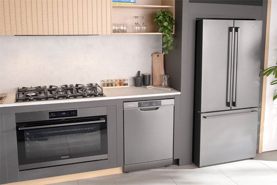 Westinghouse’s Dark Stainless Steel appliances