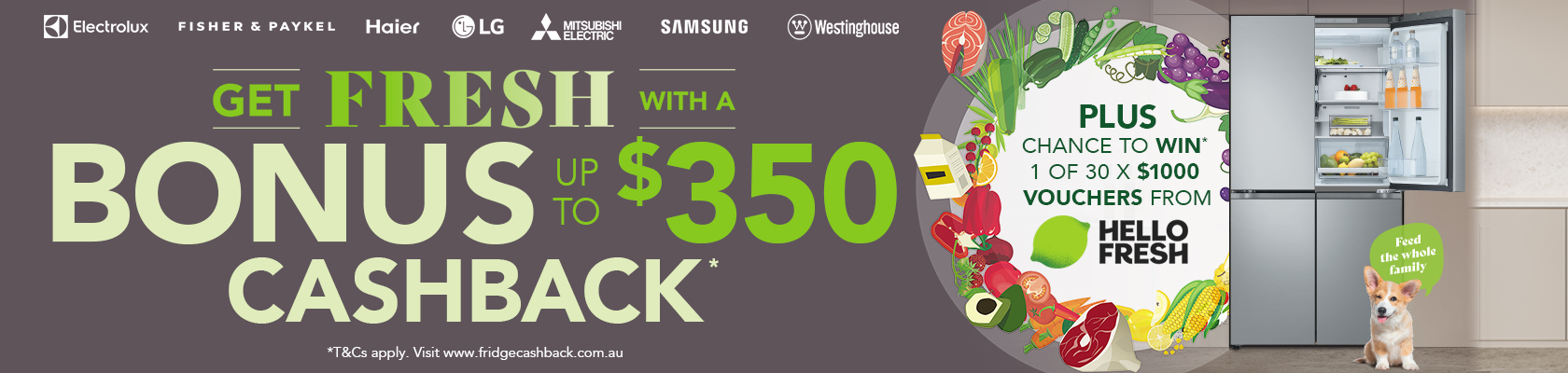Fridge Cashback and Deals