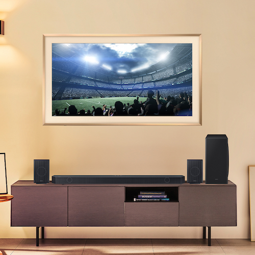 Hisense 75 inch TV for game day viewing 
