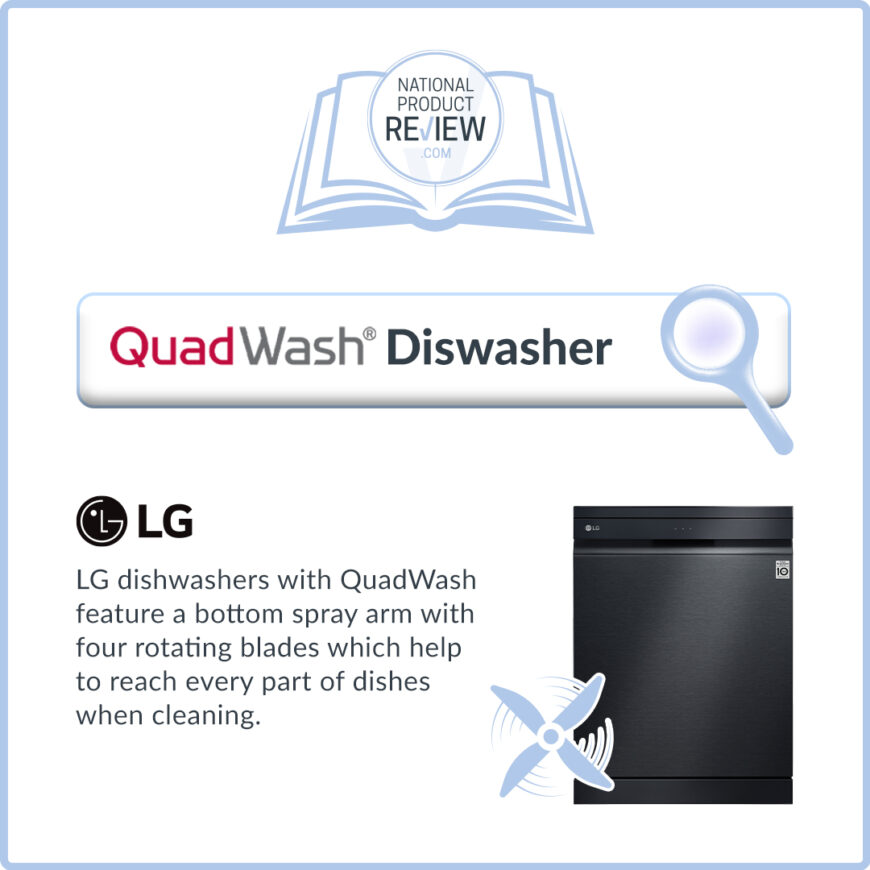 LG QuadWash® dishwashers