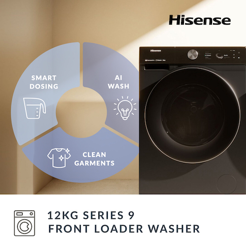 Hisense 12kg Front Load Washing Machine