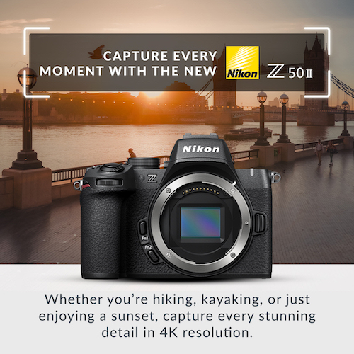 Nikon’s Z50II Mirrorless Camera Kit