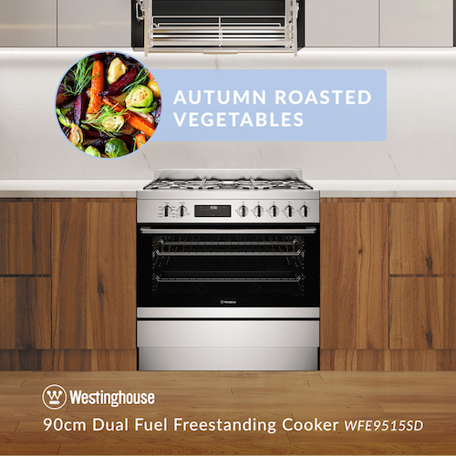 Westinghouse 90cm Dual Fuel Freestanding Cooker