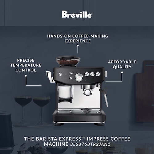  Breville’s Espresso Coffee Machine