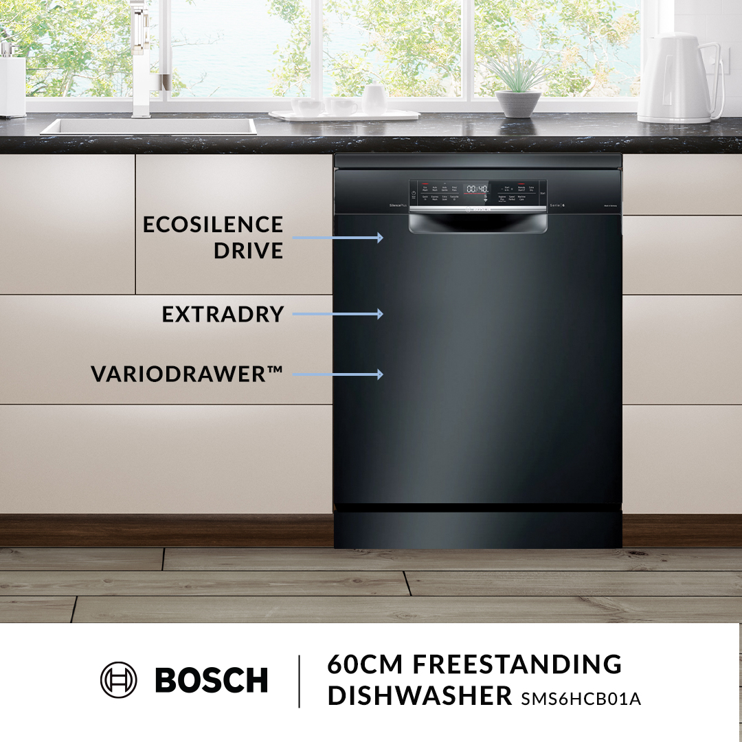 Bosch’s Series 6 60cm Freestanding Dishwasher