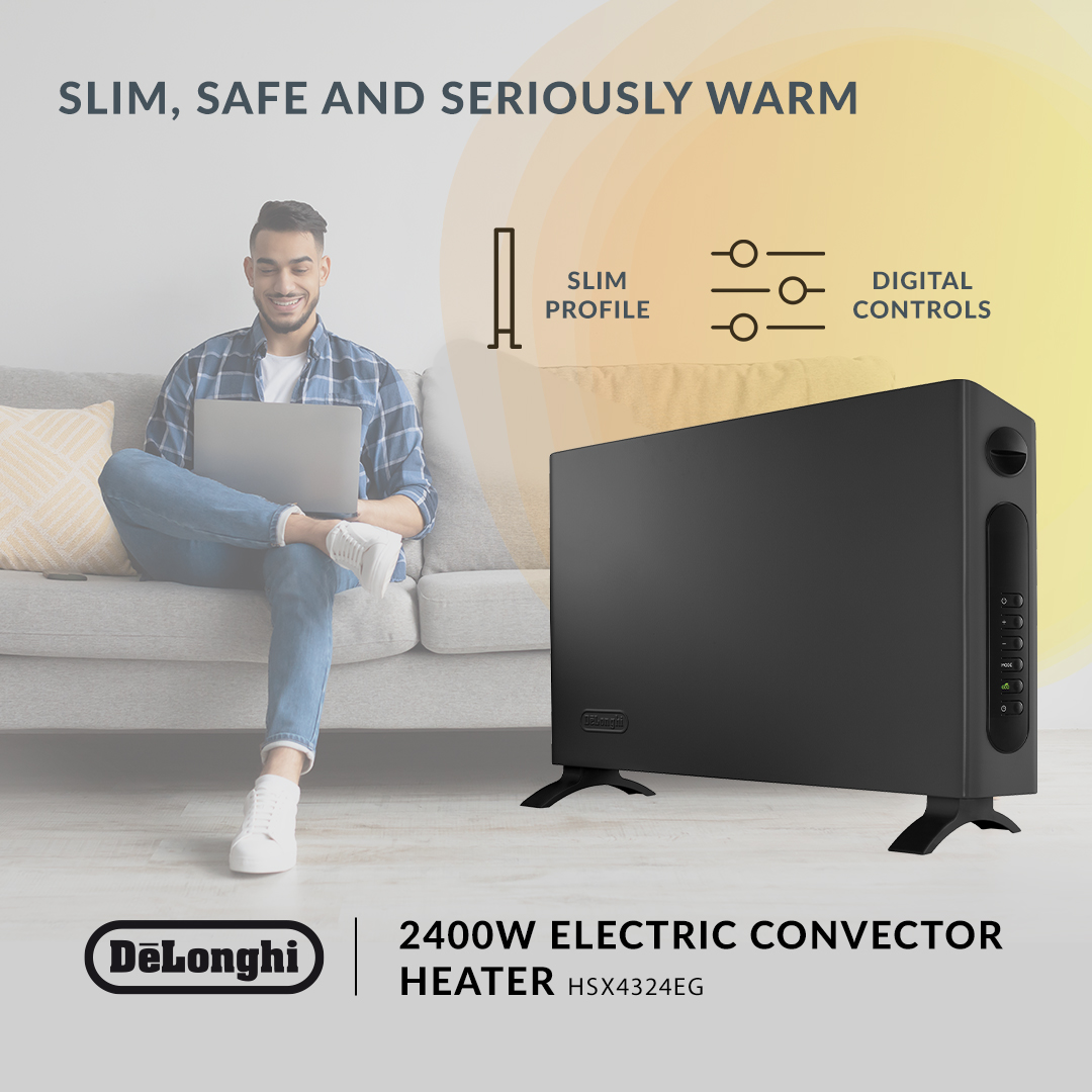 De'Longhi’s 2400W Convector Heater