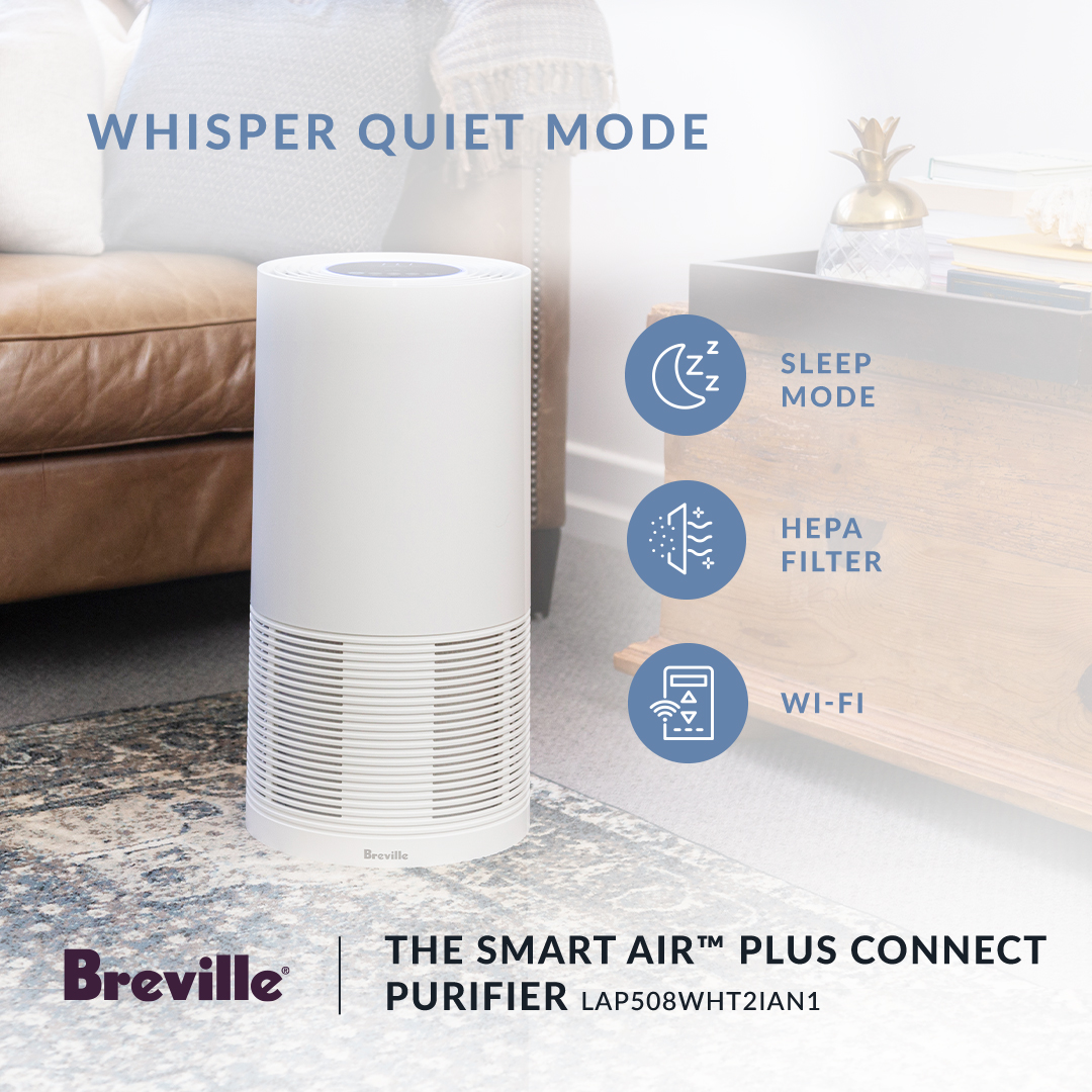 Breville’s Smart Air Plus Purifier for better sleep