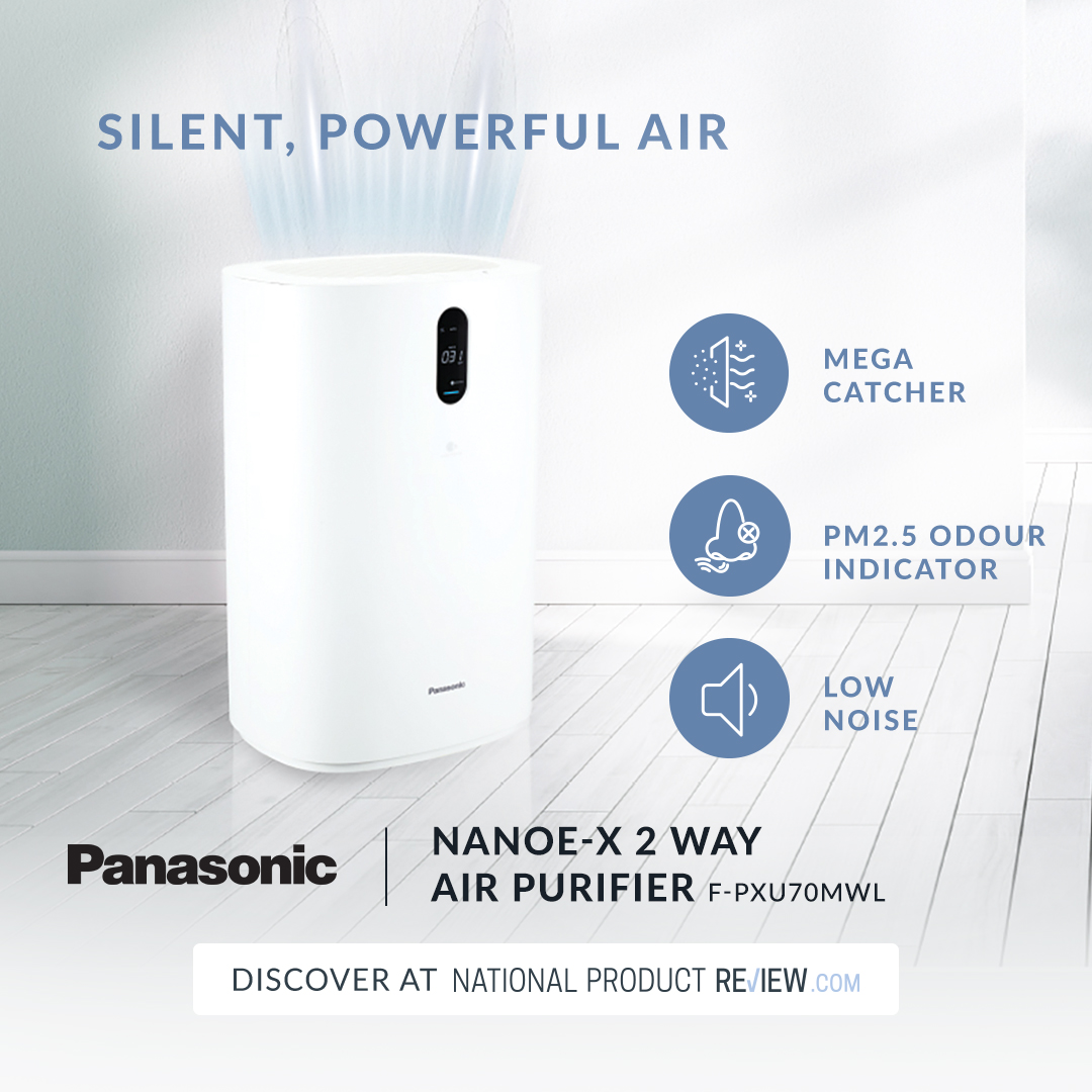 Panasonic’s Nanoe™-X 2 Way Air Purifier to remove odours