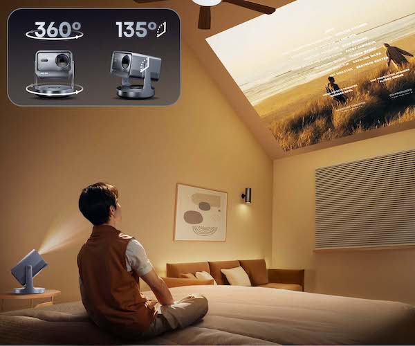 Hisense's 65"- 300" C2 Ultra 4K Trichroma Laser Mini Projector