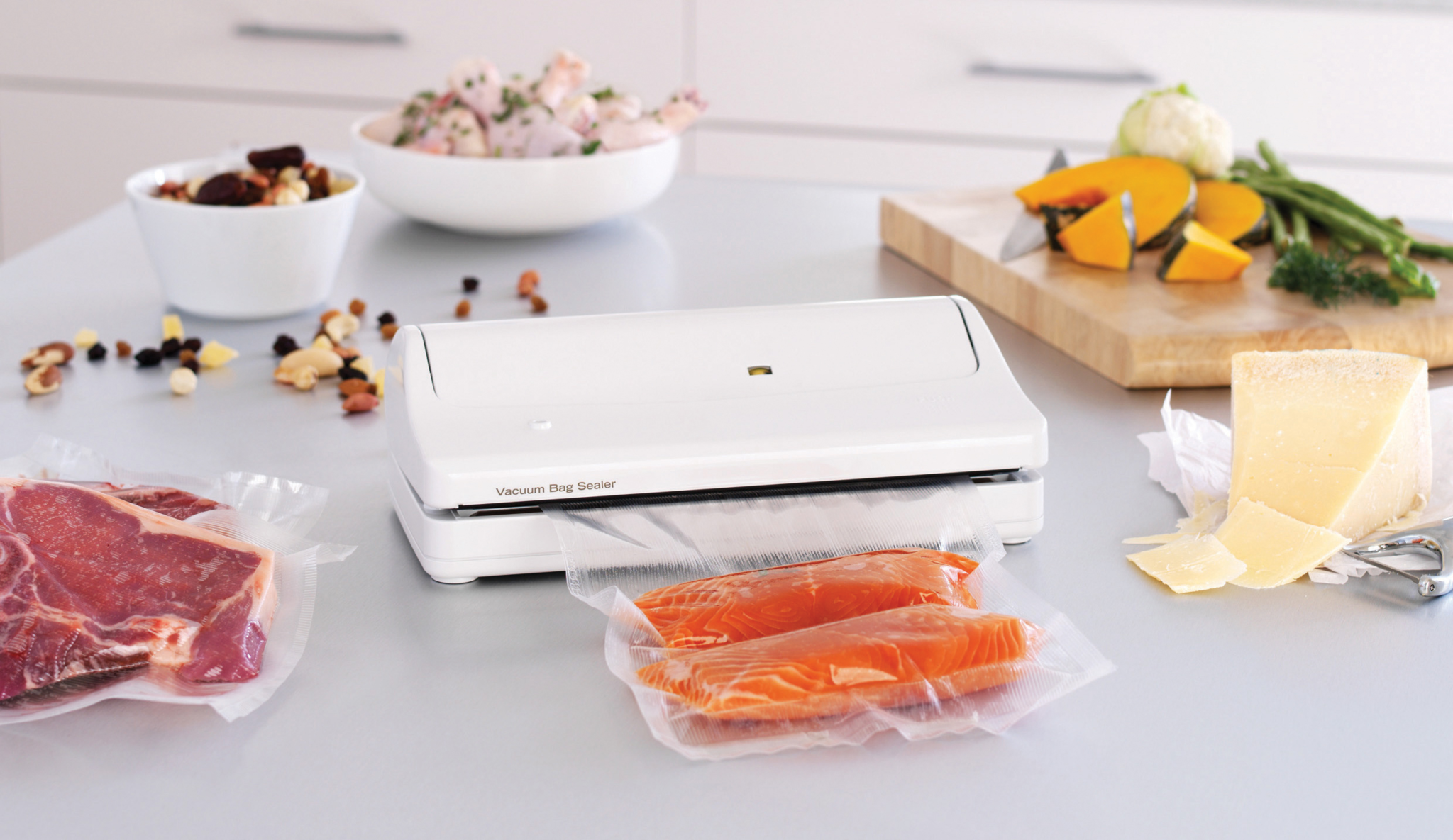 Vacuum sealing for Food Preservation