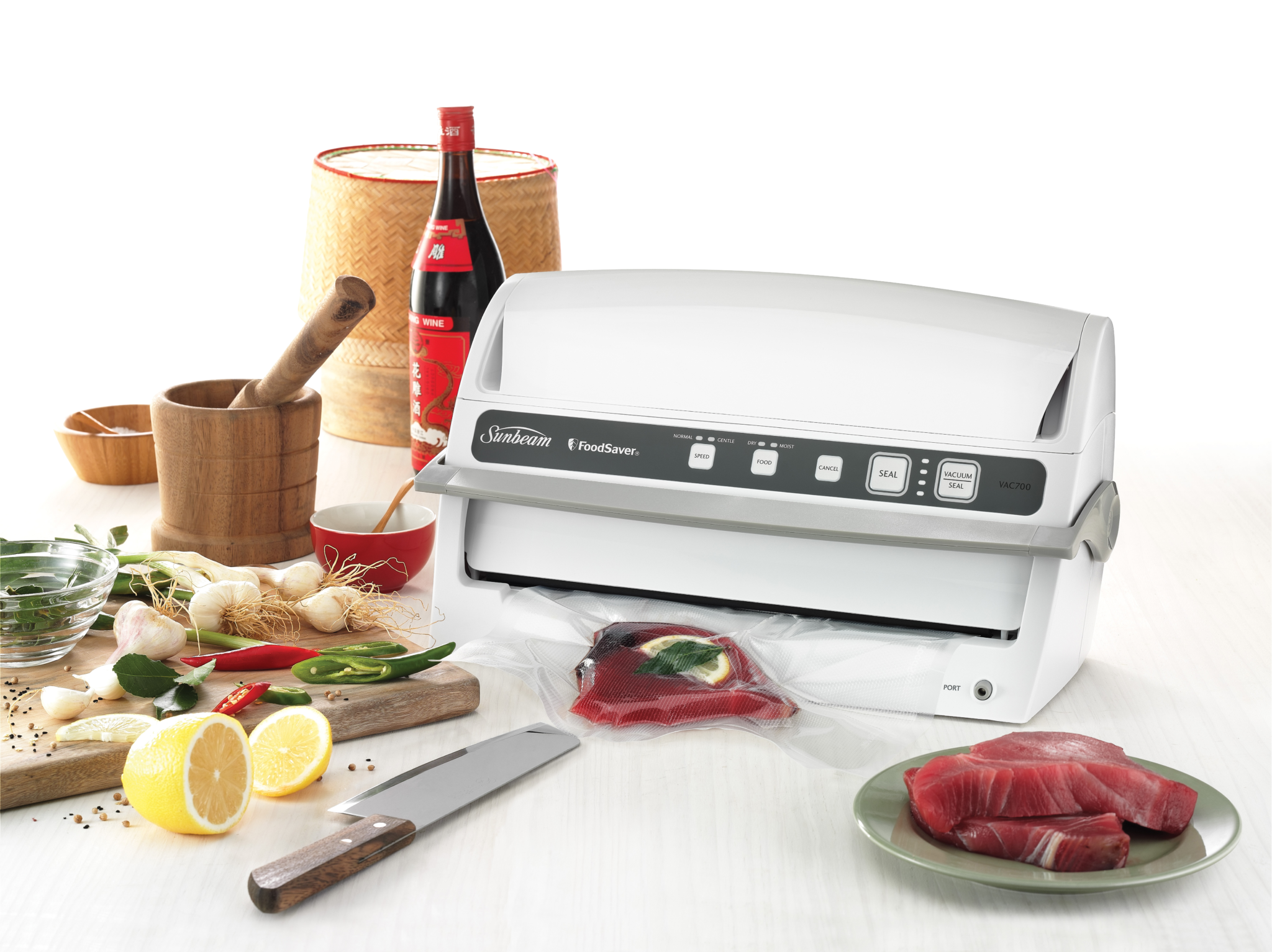 Retain Food Taste with Vacuum sealing