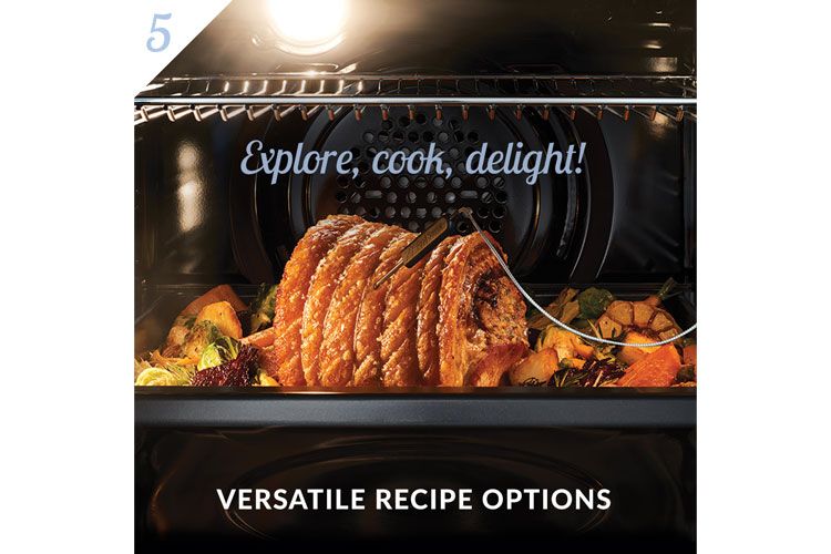 Steam oven cooking