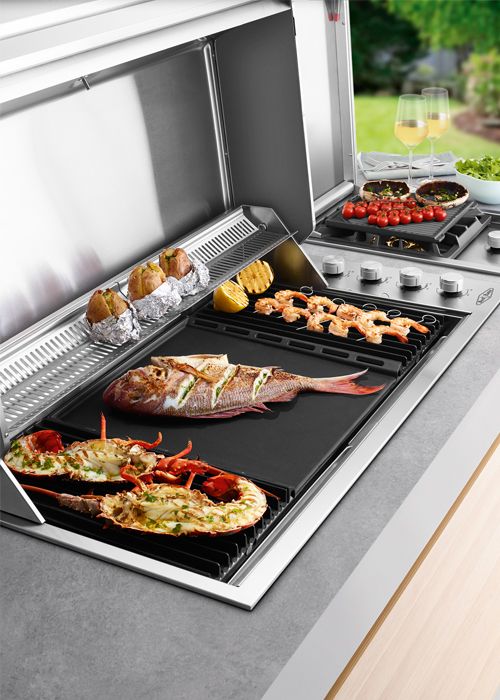 BeefEaster 6 Burner built-in BBQ