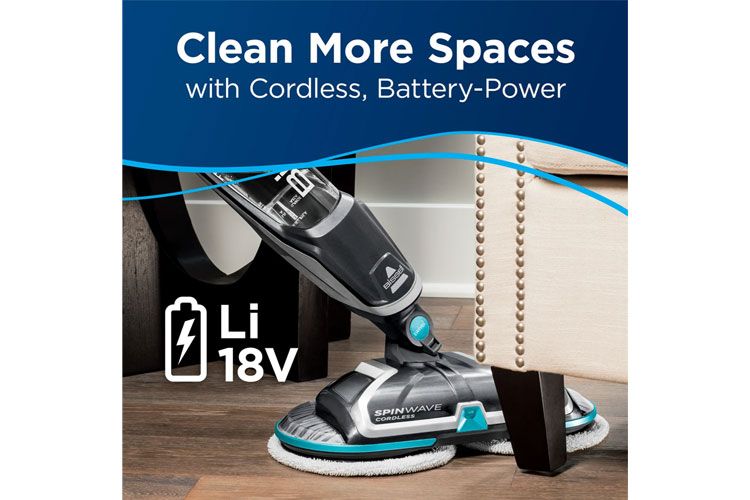 dry vacuuming or mopping modes
