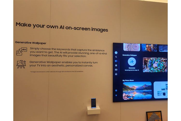 Samsung MICRO LED Beauty Mirror