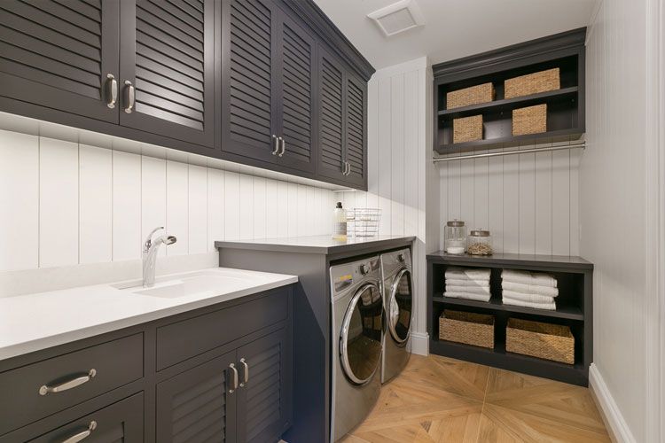 Stylish Kitchen and Laundry Design