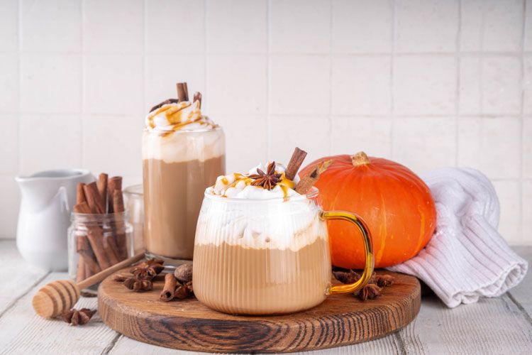 Jack-O'-Lantern Latte Halloween Recipe