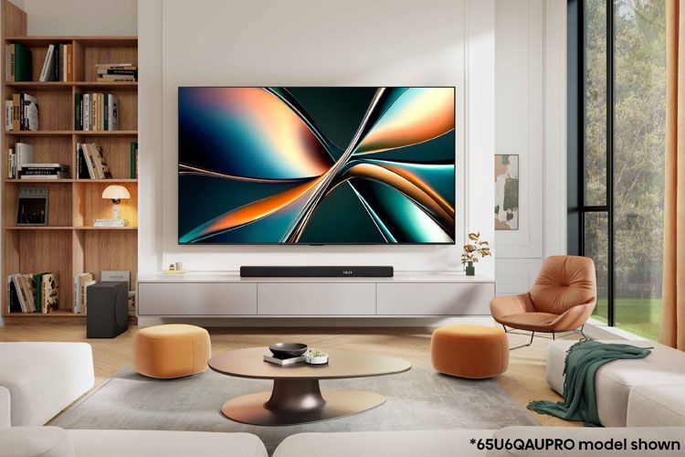 65” Hisense TV with Quantum Dot technology