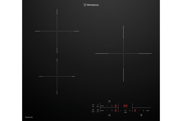 Westinghouse Powerlite 60cm 3-Zone Induction Cooktop